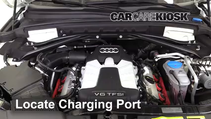 2017 Audi Q5 Premium Plus 3.0L V6 Supercharged Air Conditioner Recharge Freon
